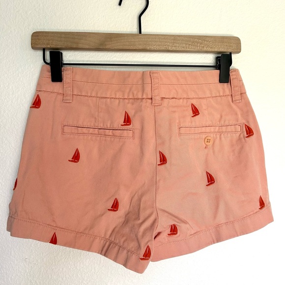 J. Crew Chino Sailboat Coral Peach Short - Picture 3 of 4